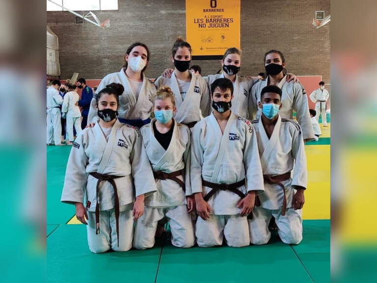 El passat dissabte 5 de juny es va celebrar al CEM Mundet el primer entrenament federatiu de Judo de les categories cadet i junior (1)